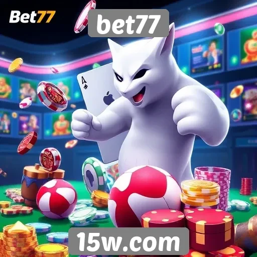 Bet77 oferece variedade de jogos de cassino online